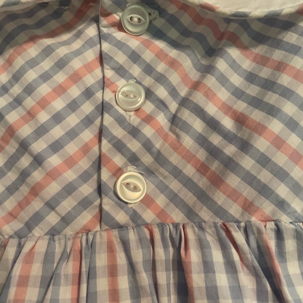 The Beaufort Bonnet Company Pink and Blue Plaid Dress - Picture 4 of 4